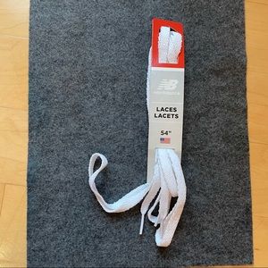 BUNDLE ONLY - NWT New Balance Shoe Laces; 54” White Shoe Laces